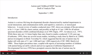 draft analysis plan screenshot